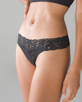 Thong Panty with Signature Lace
