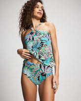 Cloud Forest High-Waist Swim Bottom