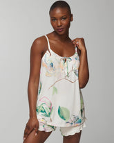 Tie-Front Pajama Cami