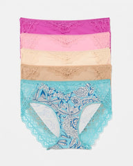 Lace Hipster 5 Pack