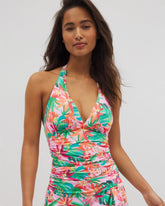 Everything Under the Sun Halter Tankini Top