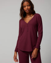 Long-Sleeve Pajama Top