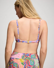 Bleu Rod Beattie La Vida Bohemia Twist Bikini Swim Top