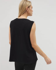 Rib Knit Sleeveless Top