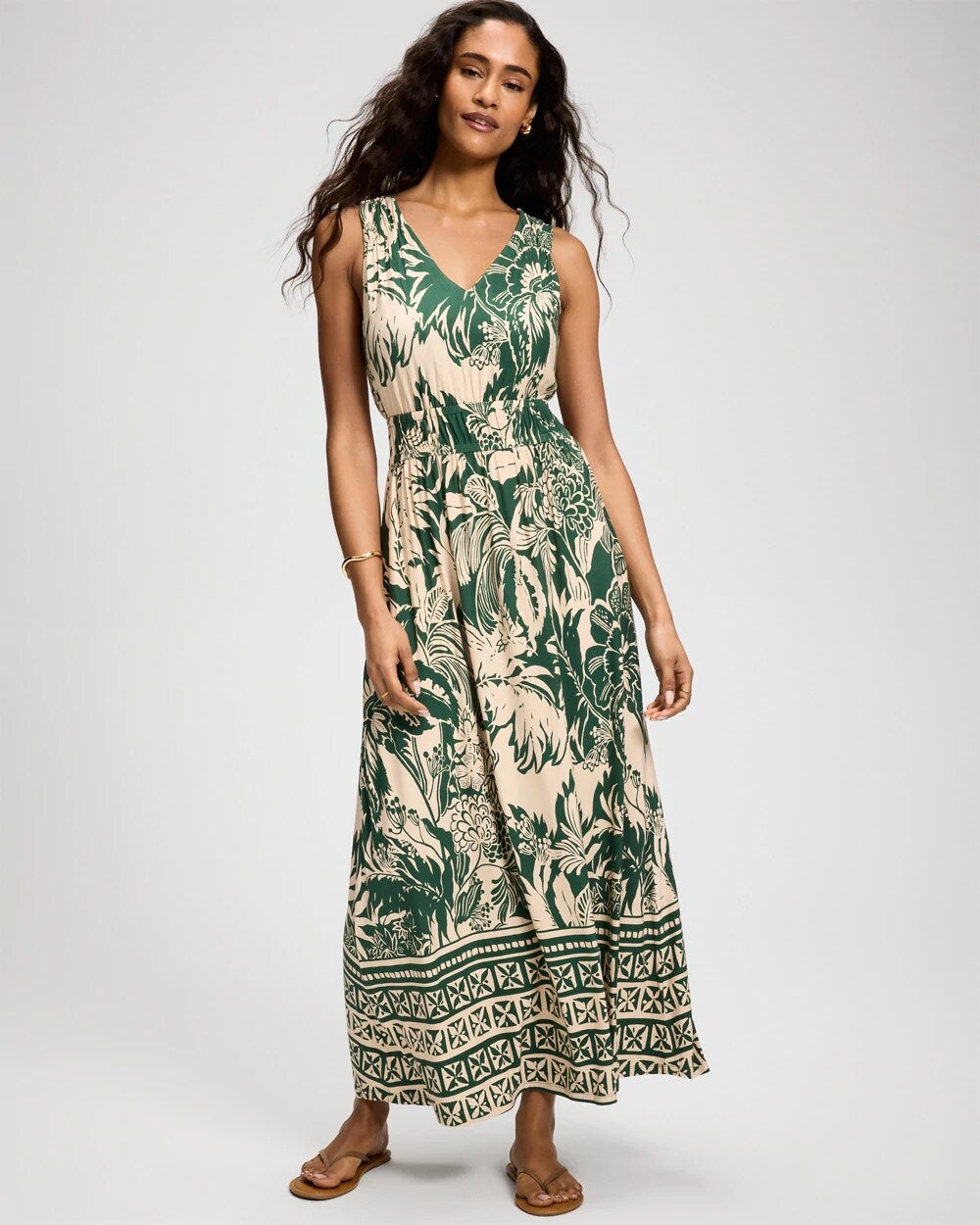 Riviera Surplice Maxi Bra Dress