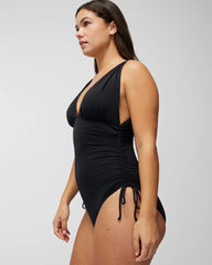 V-Neck One-Piece