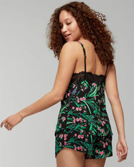 Lace-Trim Pajama Cami