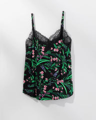 Lace-Trim Pajama Cami