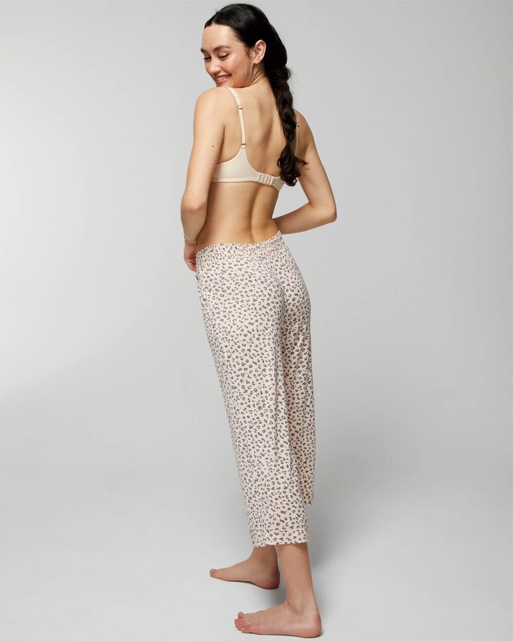 Cropped Pajama Pants