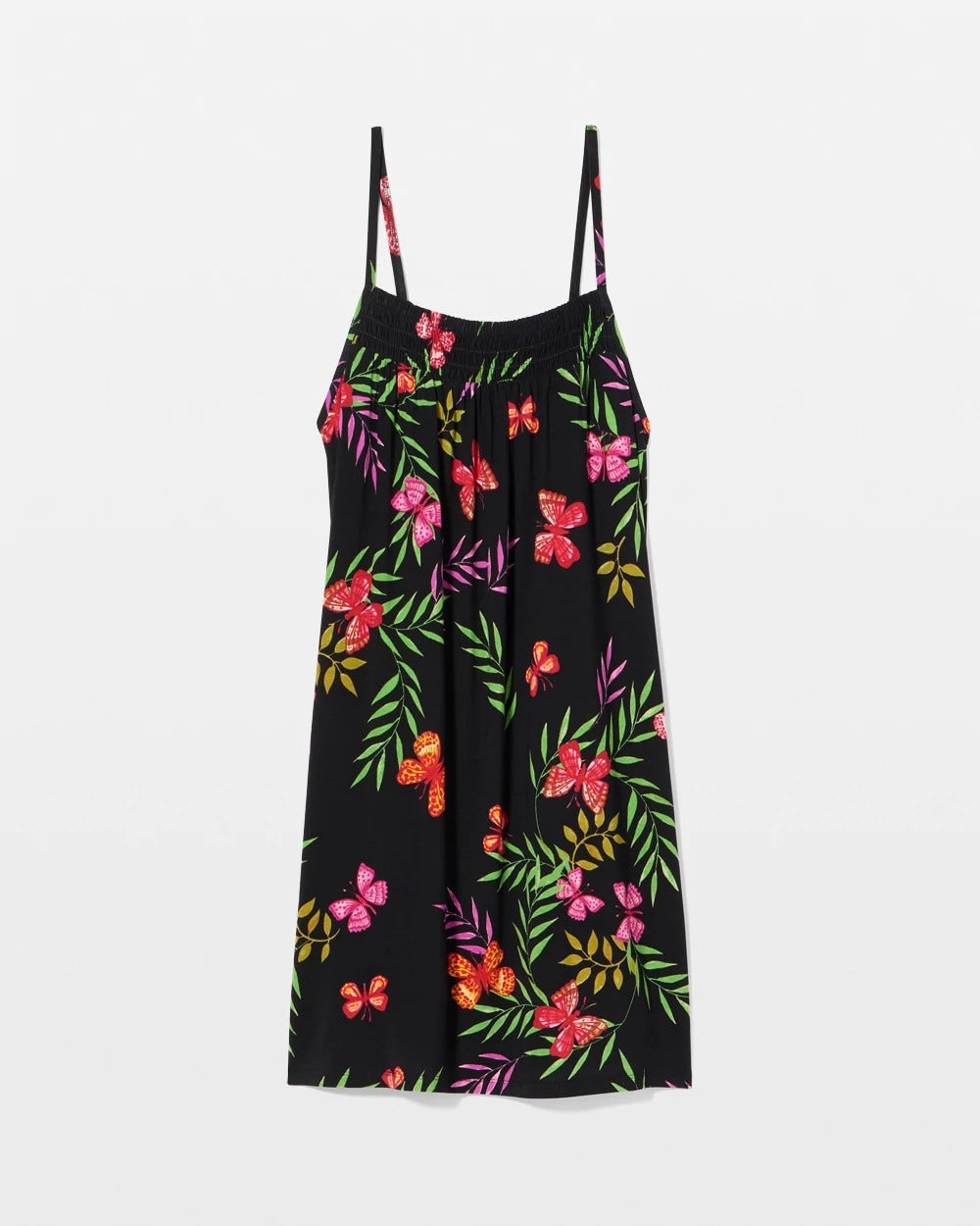Relaxed Smocked Chemise