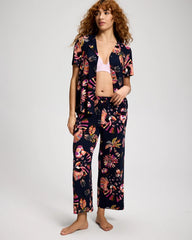 Relaxed Crop Pajama Pants