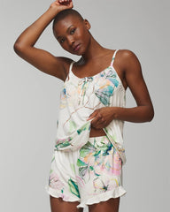 Ruffle Pajama Shorts