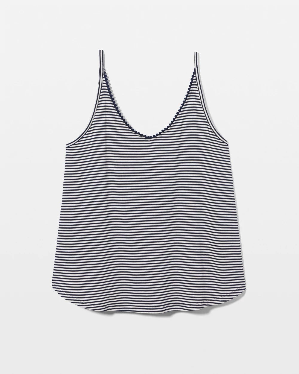 Pom Trim Pajama Cami