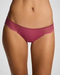 Bikini Panty with Crochet Lace