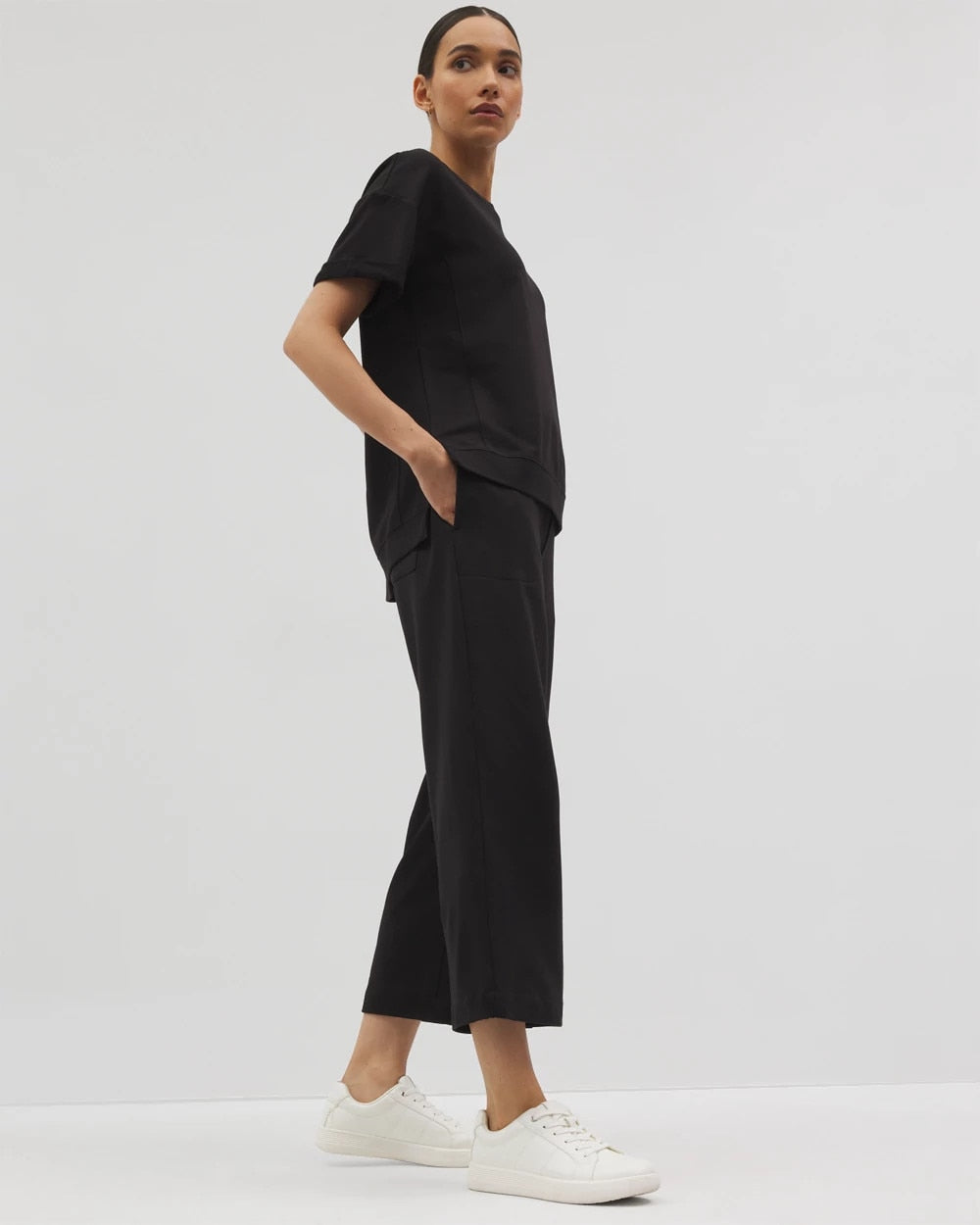 Wide Leg Crop Pant