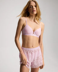 Allover Fresco Lace Pajama Shorts