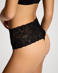 Perfect Lace High-Waist Thong Panty