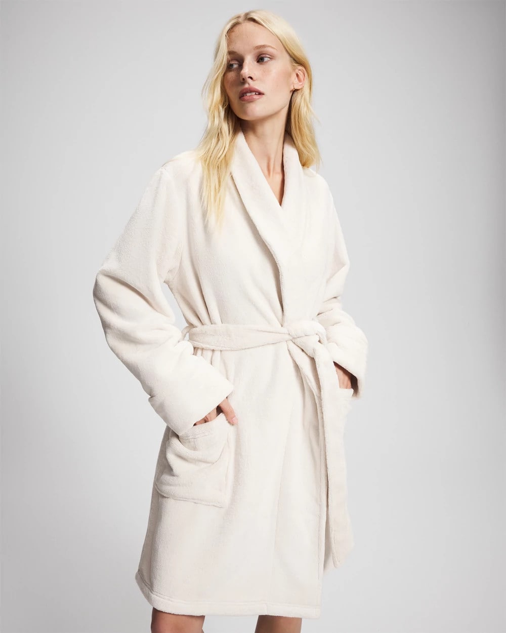 Plush Short Robe