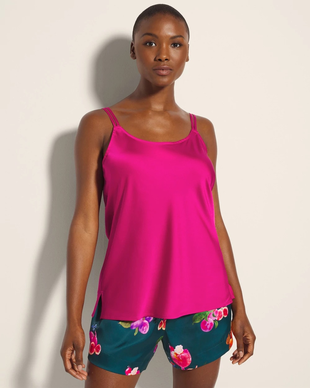 Double Strap Pajama Cami