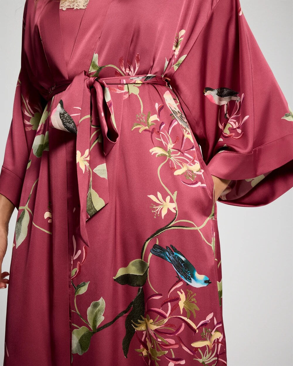 Relaxed Long Robe