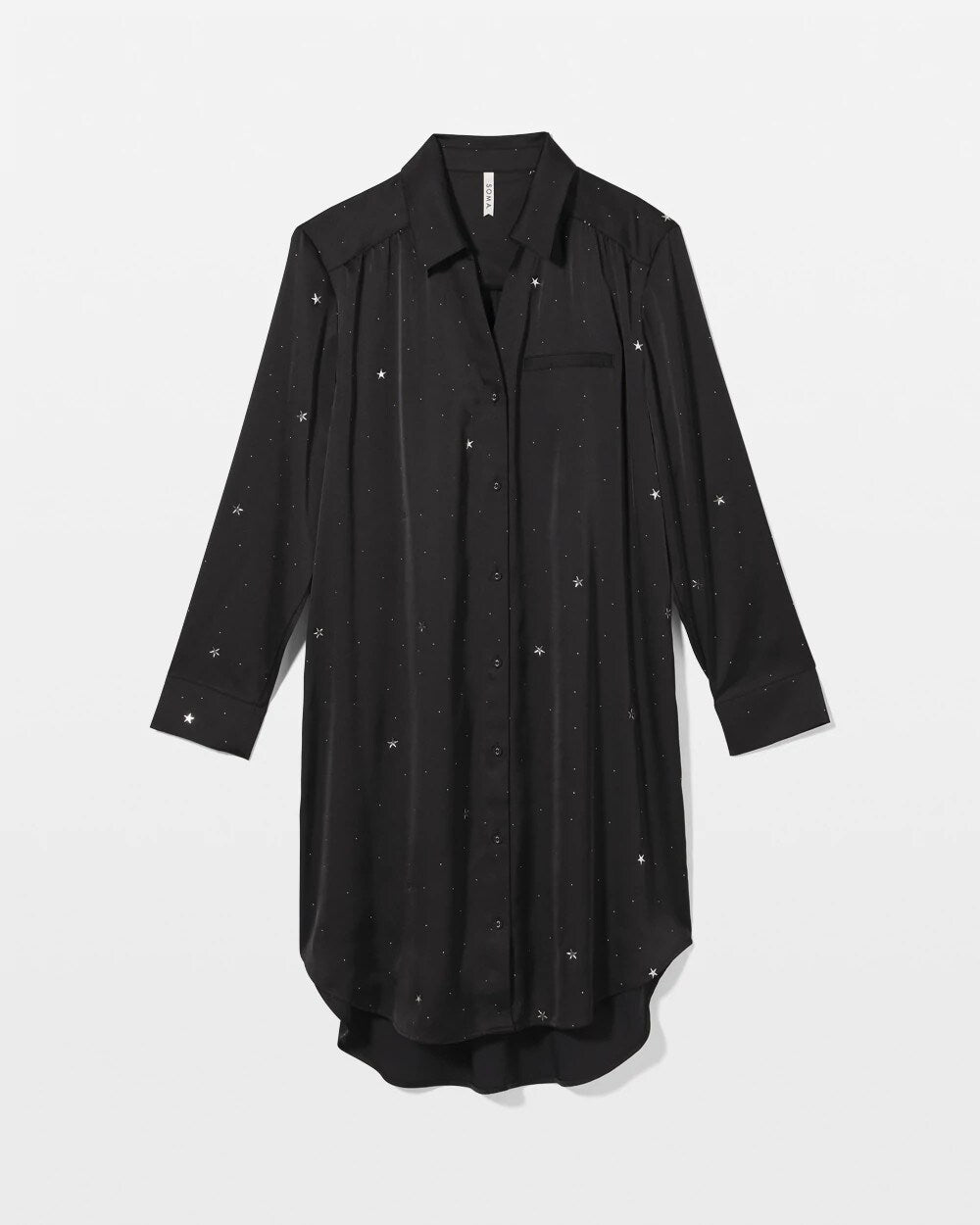 Long-Sleeve Sleep Shirt
