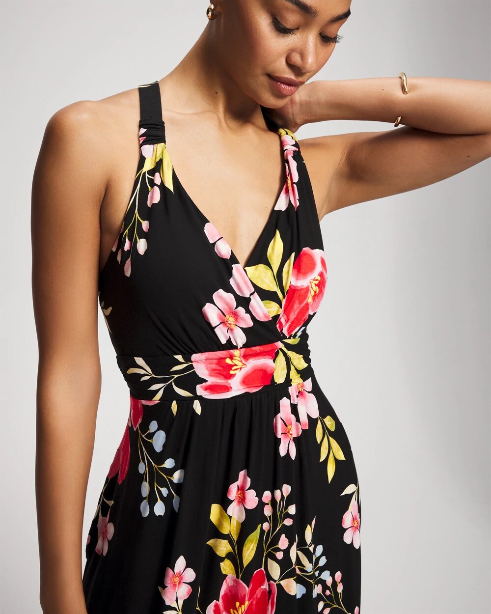 Crossback Maxi Bra Dress