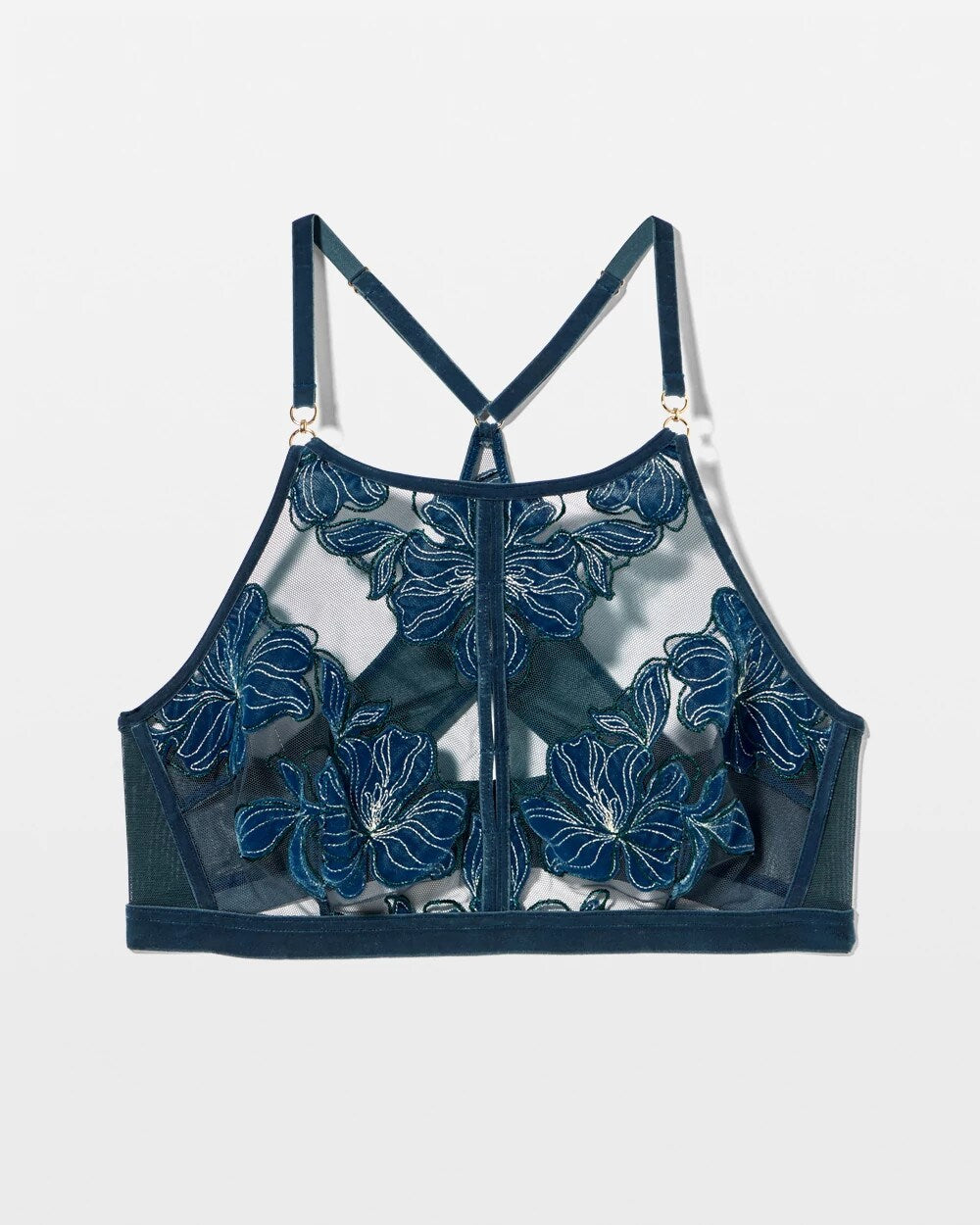 Soma’s Sexiest Velvet Applique High Neck Bra