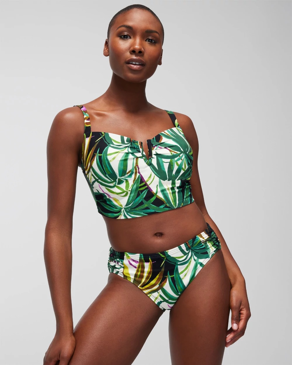 Ruched Bikini Bottoms