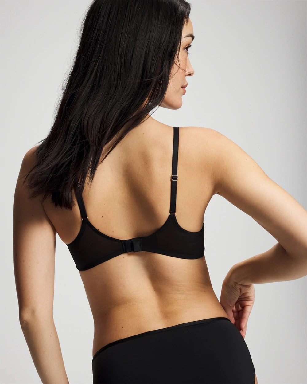 Tattoo Embroidered Perfect Coverage Bra