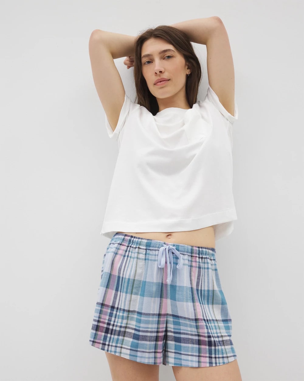 Printed Pajama Short